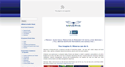 Desktop Screenshot of minervaav.com